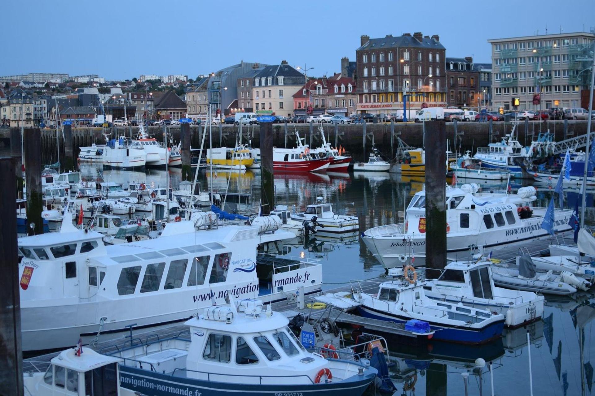 Le Nid Dieppois - Sur Les Quais De Dieppe, Entre Port & Plage Dış mekan fotoğraf